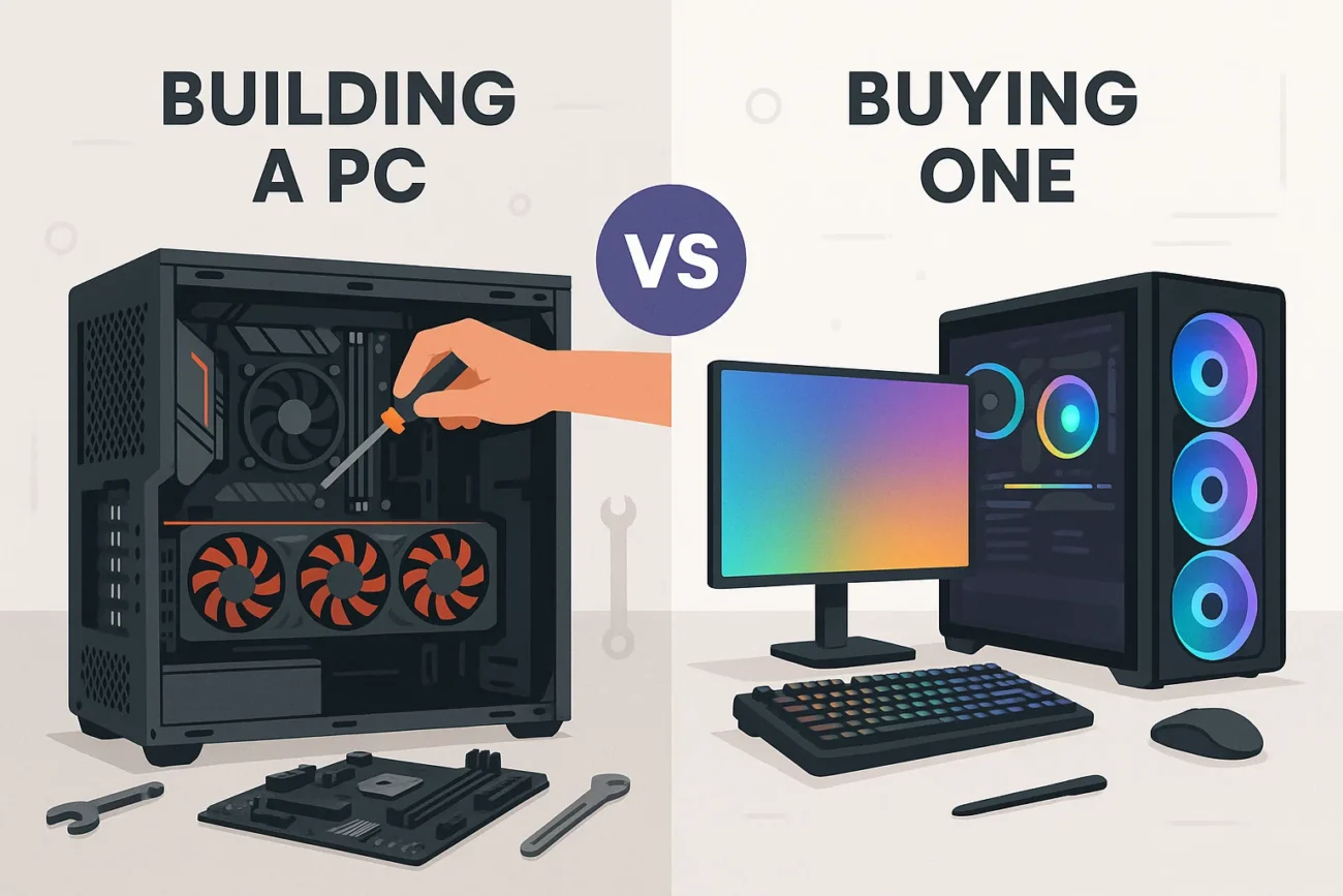 Building a PC vs Buying one