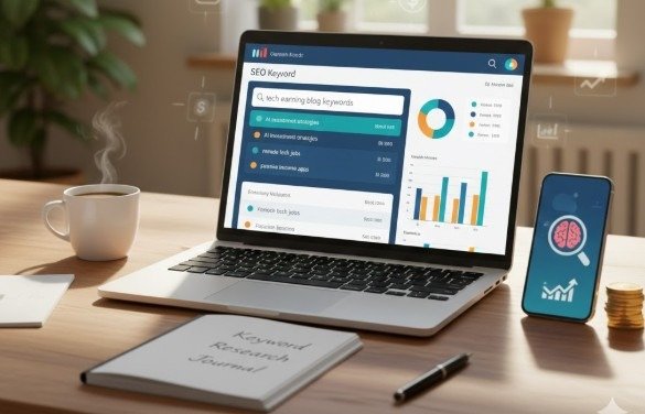 How to Do Keyword Research for Tech and Online Earning Blogs (Complete Beginner Guide)